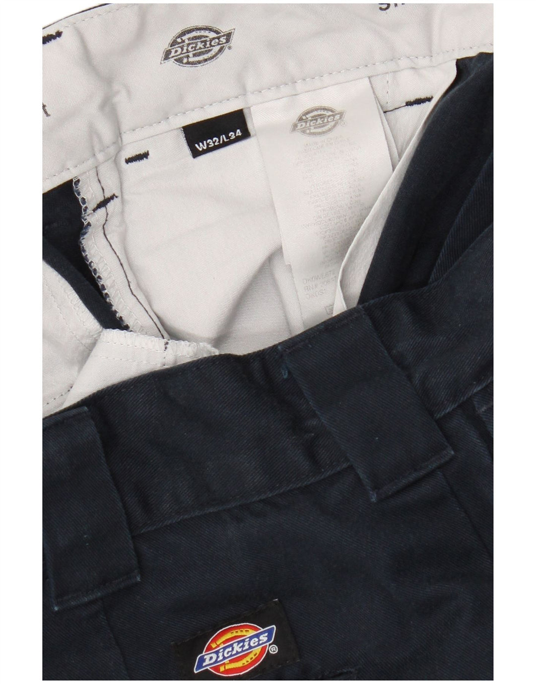 Ανδρικό παντελόνι Chino Dickies Slim W32 L34 Navy Blue Cotton