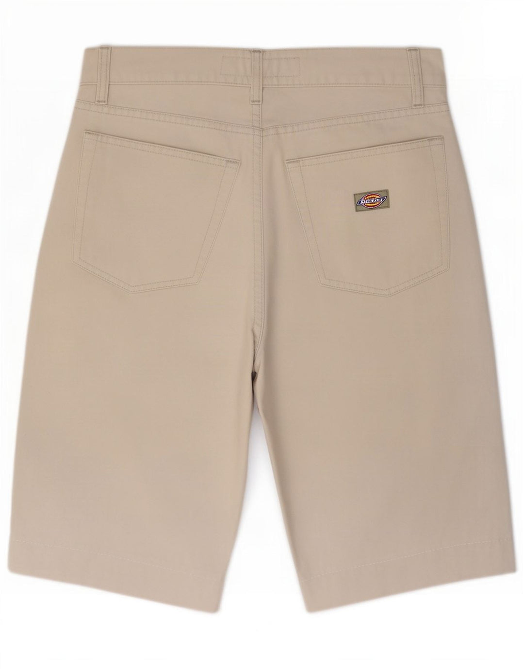 Dickies Γυναικείο τζιν σορτς μεσαίο W30 λευκό βαμβακερό