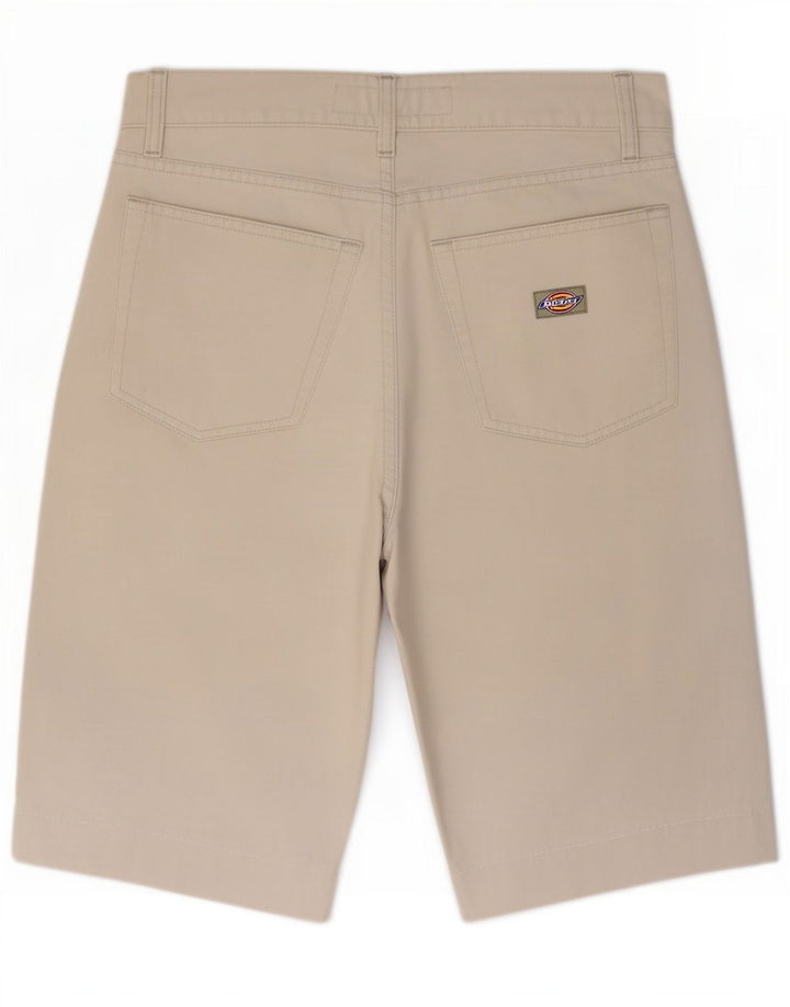 Dickies Γυναικείο τζιν σορτς μεσαίο W30 λευκό βαμβακερό