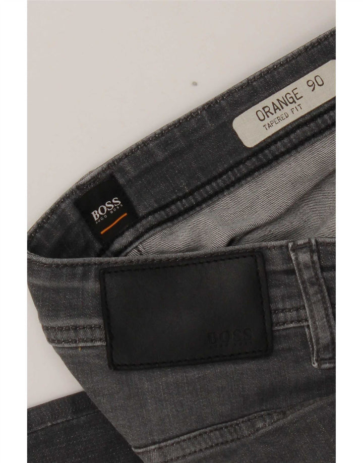 Ανδρικό τζιν κωνικό Hugo Boss W32 L31 Γκρι
