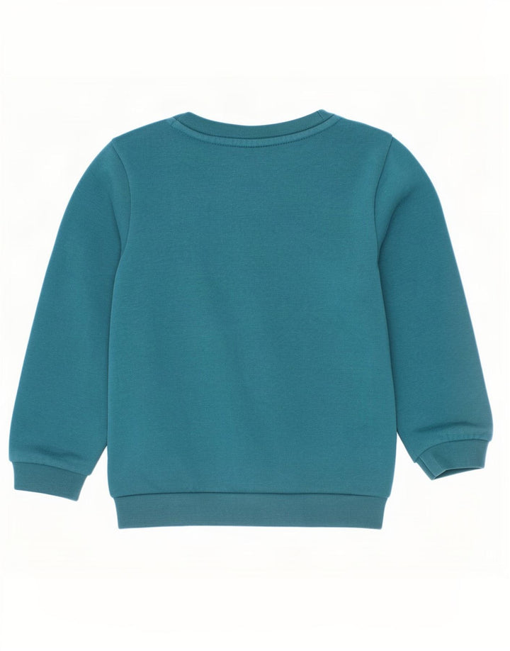 Puma Boys Graphic Φούτερ Jumper 2-3 ετών Πράσινο Βαμβακερό