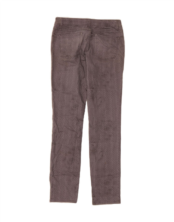 PRANA Womens Abstract Pattern Casual Trousers US 6 Medium W28 L32 Grey Vintage Prana and Second-Hand Prana from Messina Hembry 