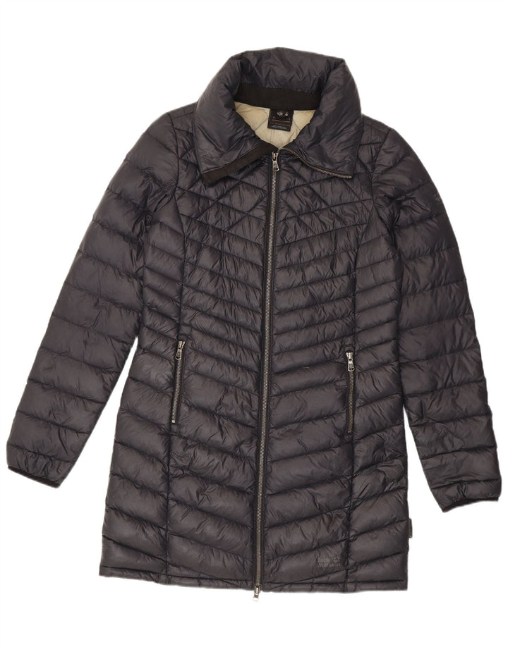 Jack Wolfskin Γυναικείο παλτό UK 8/10 Μικρό Γκρι Πολυαμίδιο