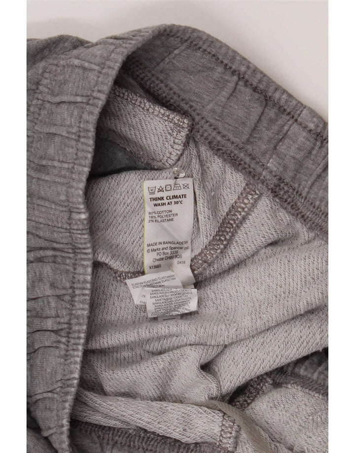 Ανδρική αθλητική φόρμα Marks & Spencer Παντελόνι μεγάλο γκρι βαμβακερό