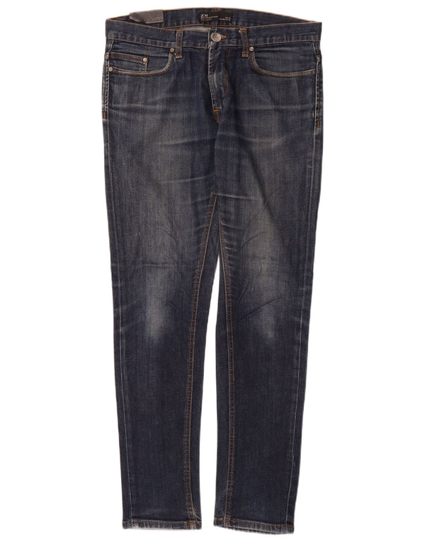Zara Ανδρικό Slim Jeans EU 42 Large W32 L32 Blue