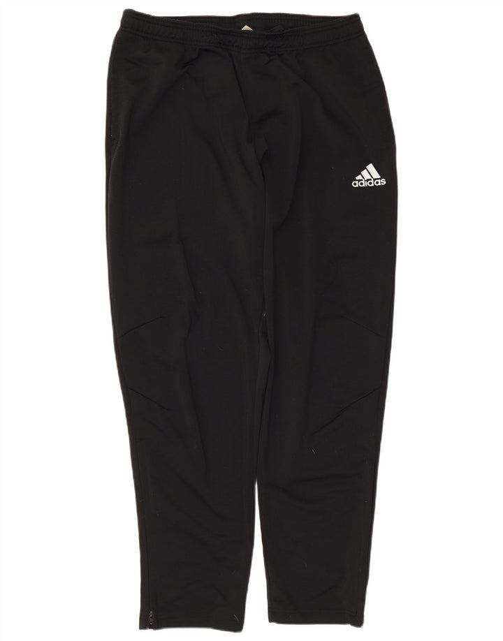 Ανδρική αθλητική φόρμα Adidas Παντελόνι μεγάλο μαύρο πολυεστέρα Sports