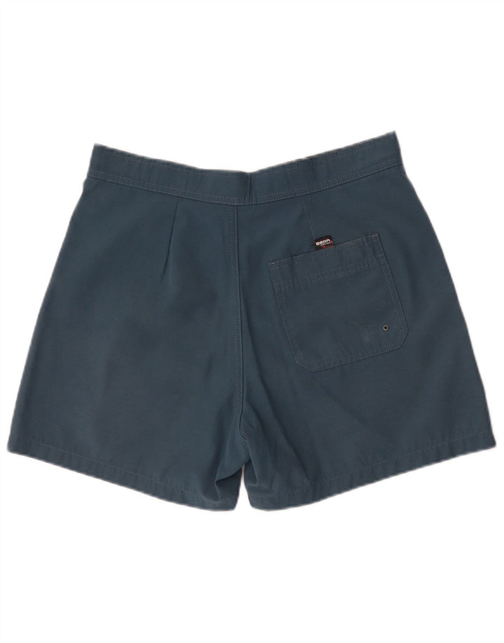 Bear Ανδρικό σορτς κολύμβησης μεσαίου μπλε ναυτικού χρώματος πολυεστέρας