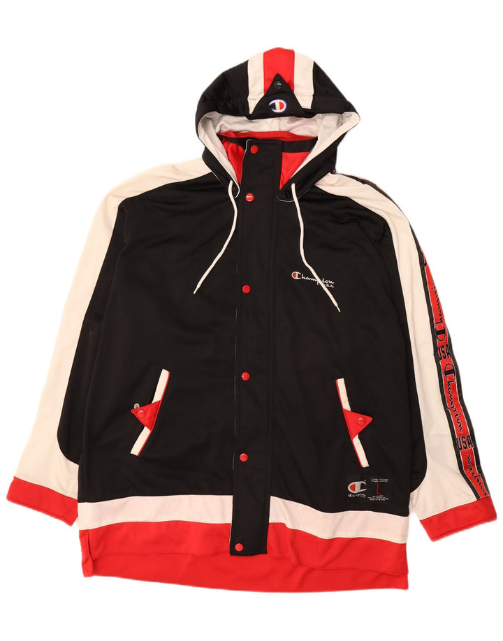 CHAMPION Ανδρική φόρμα φόρμας γραφικών Top Jacket Μεγάλο πολύχρωμο Colourblock