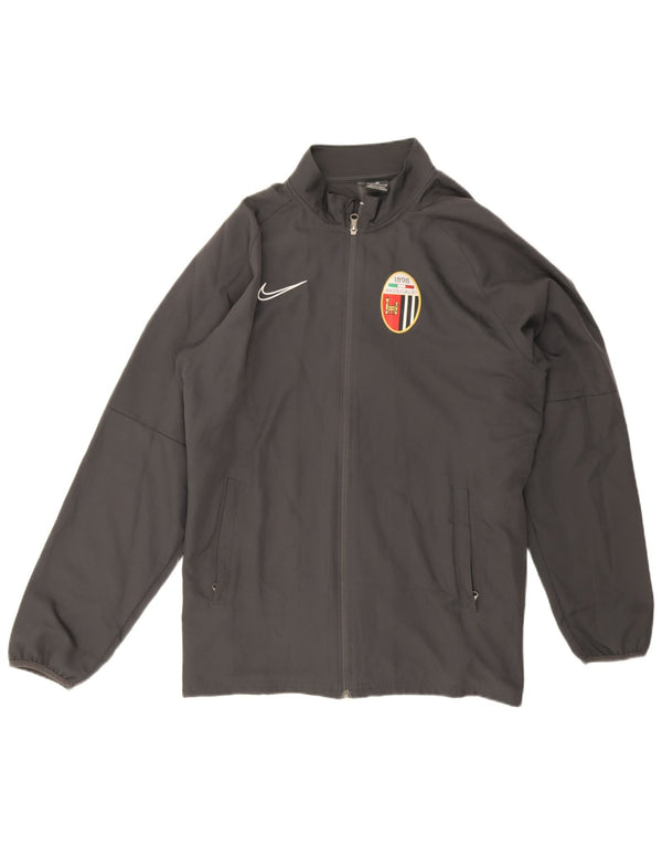 Μπουφάν Nike Mens Ascoli Calcio 1898 Top Jacket XL Grey Polyester