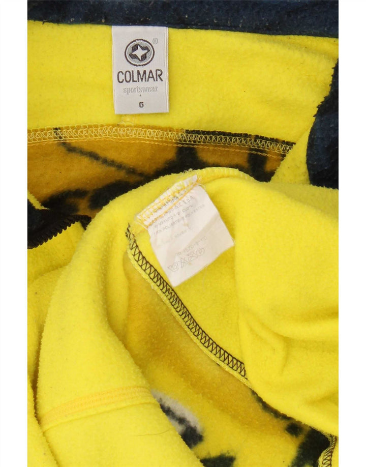 Colmar Ανδρικό φερμουάρ με φερμουάρ Fleece Jumper 2XL Yellow Colourblock Polyester
