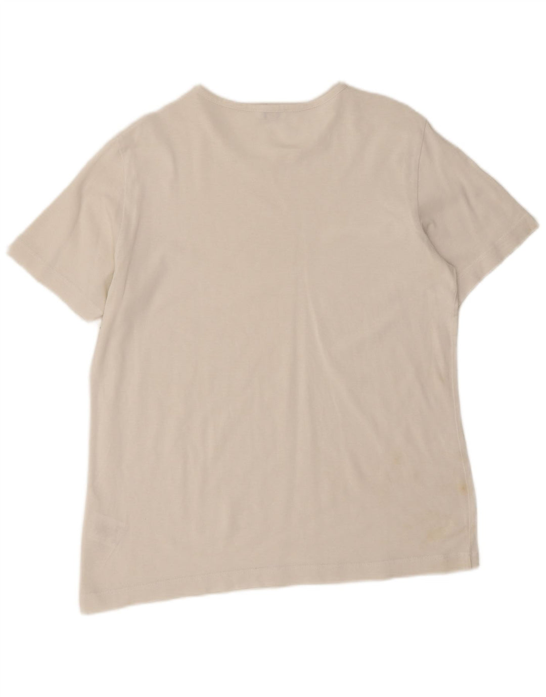 Ανδρικό γραφικό T-Shirt Escada Τοπ μεσαίο λευκό βαμβακερό