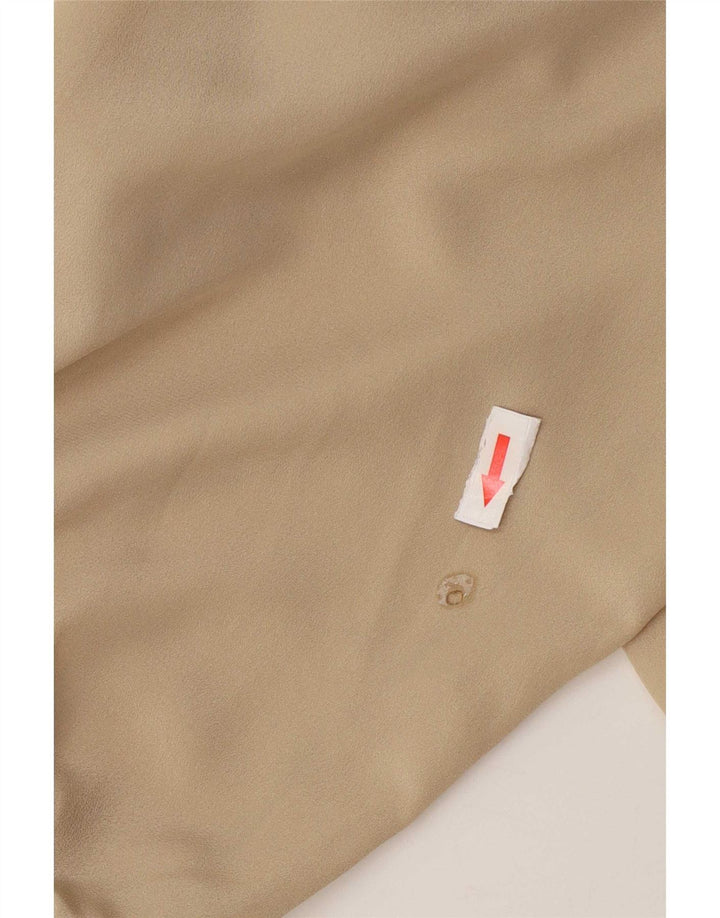 Luisa Spagnoli Γυναικείο πουκάμισο Μπλούζα UK 18 XL Beige Polyester