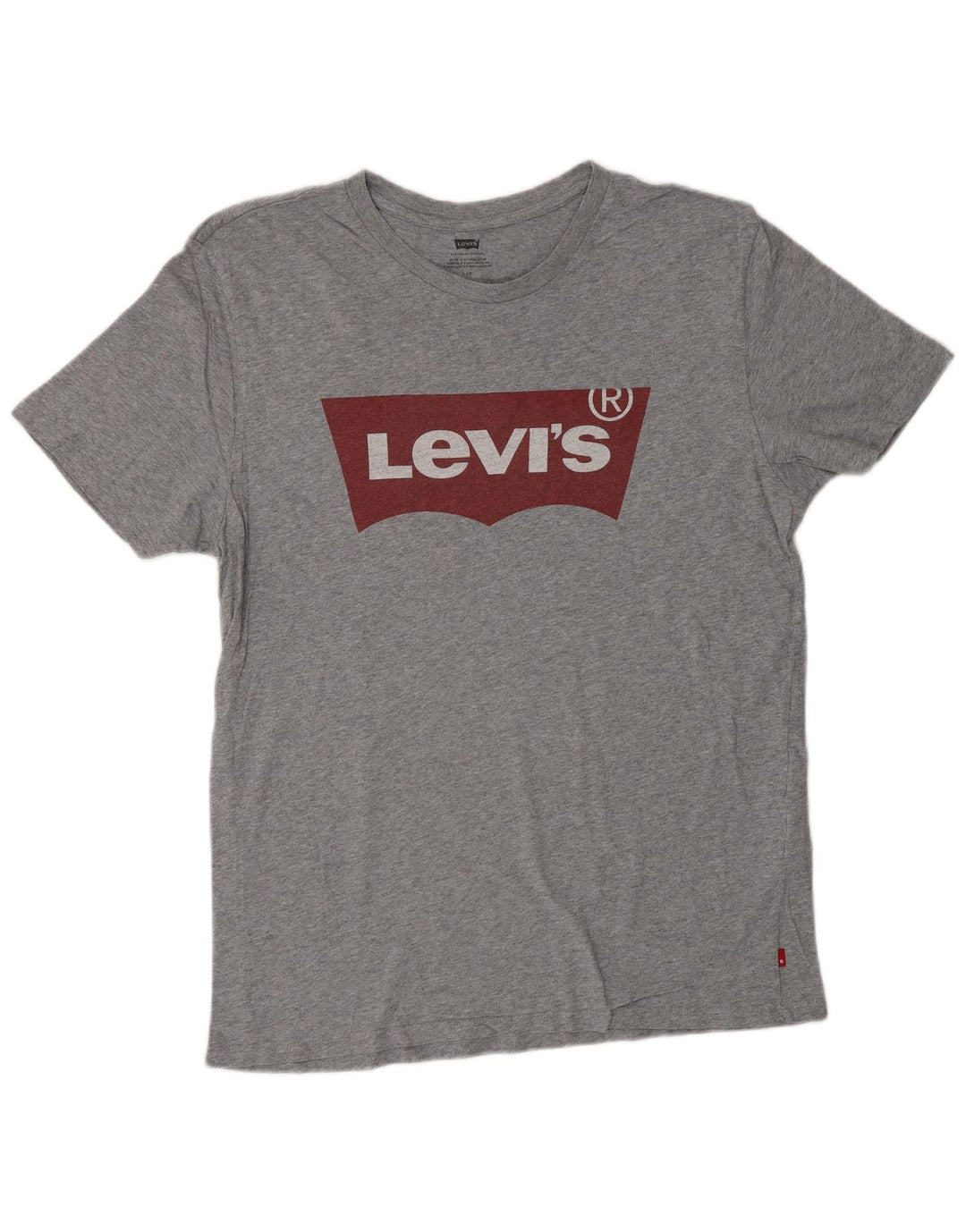 Ανδρικό γραφικό T-Shirt LEVI'S Top Large Grey