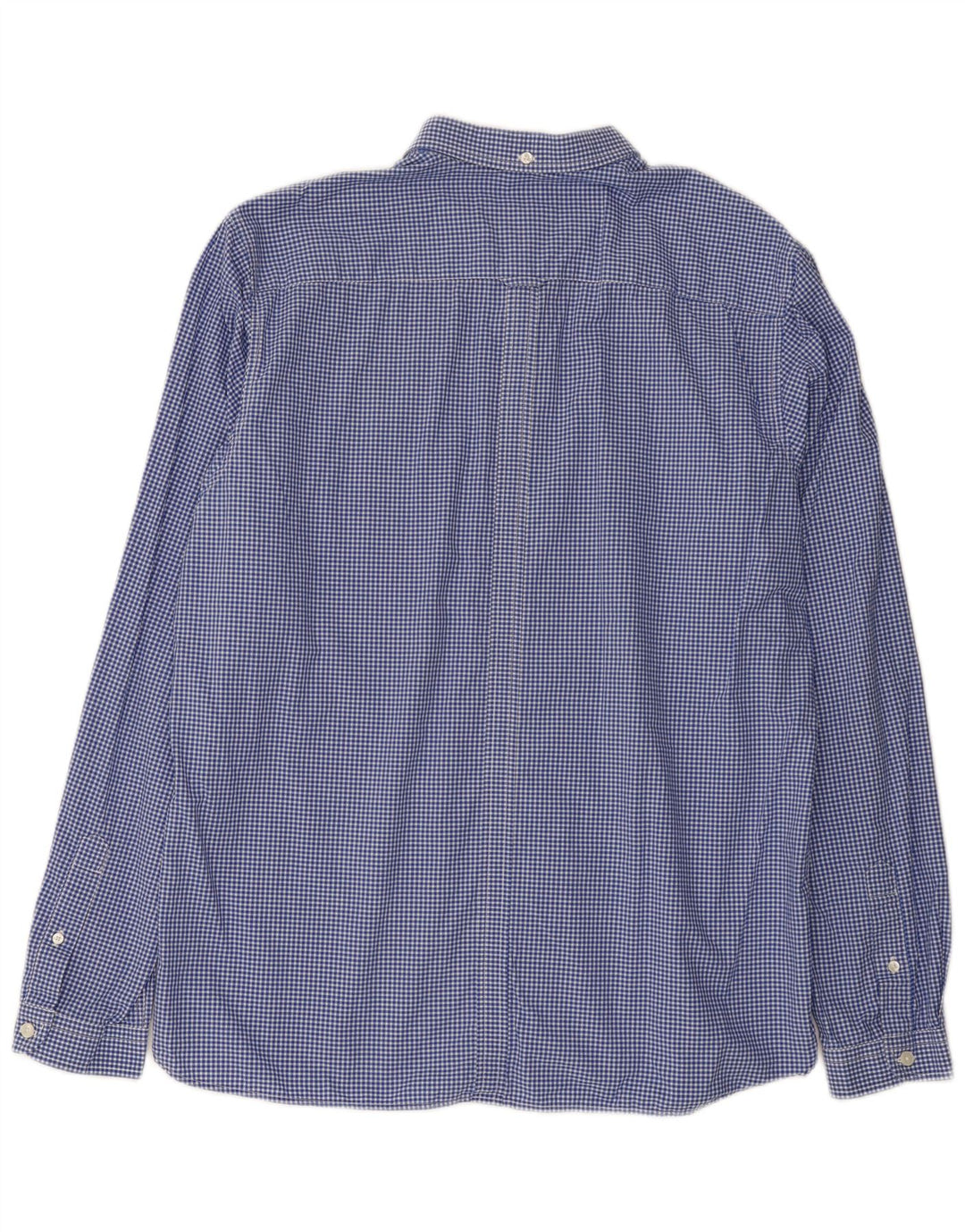 Fred Perry Ανδρικό πουκάμισο Slim Fit XL Blue Gingham Cotton