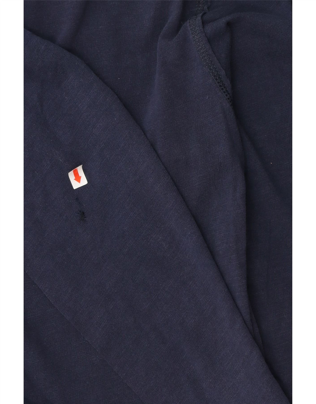 Ανδρικό γραφικό μπλουζάκι Benetton με μακρυμάνικο μεσαίο μπλε βαμβακερό