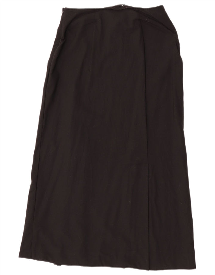 Cos Γυναικεία Maxi Φούστα EU 36 Small W26 Black Wool