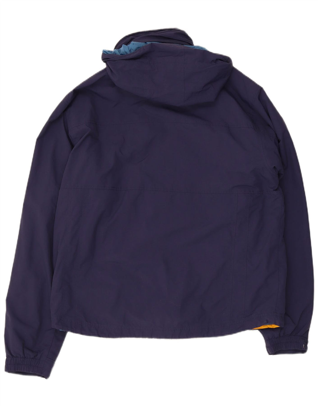 Ανδρικό τζάκετ με κουκούλα L.L.Bean UK 38 Medium Navy Blue Polyester