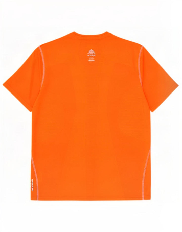 Ανδρικό T-Shirt Adidas Climacool Τοπ μεσαίο πορτοκαλί πολυεστέρας