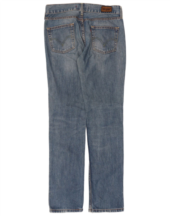 Γυναικείο τζιν ίσιο Levi's W31 L34 Μπλε βαμβακερό