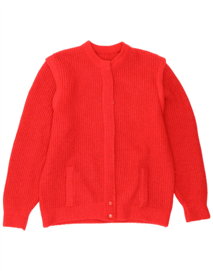 Vintage Γυναικεία Ζακέτα UK 16 Large Red