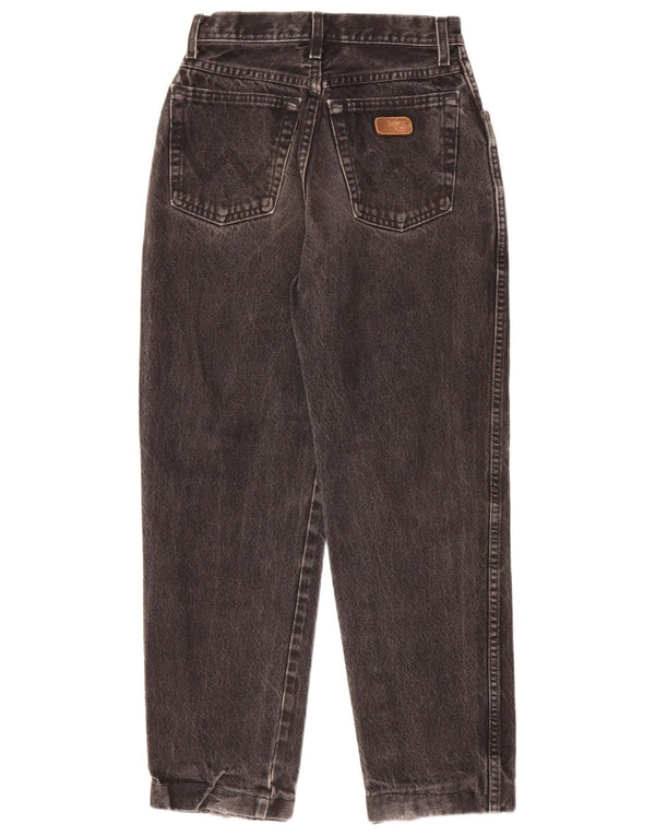 Wrangler Γυναικείο ψηλόμεσο τζιν US 10 Large W30 L27 Γκρι βαμβακερό