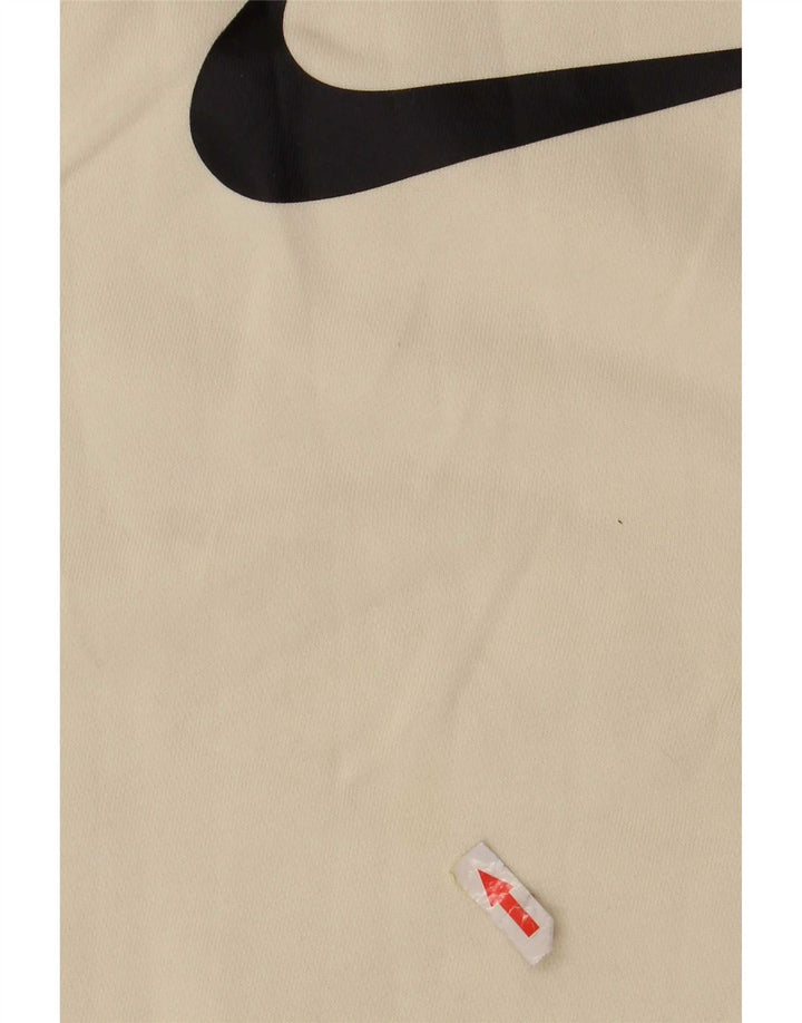 Ανδρικό γραφικό φούτερ Nike, μεσαίο, λευκό, βαμβακερό