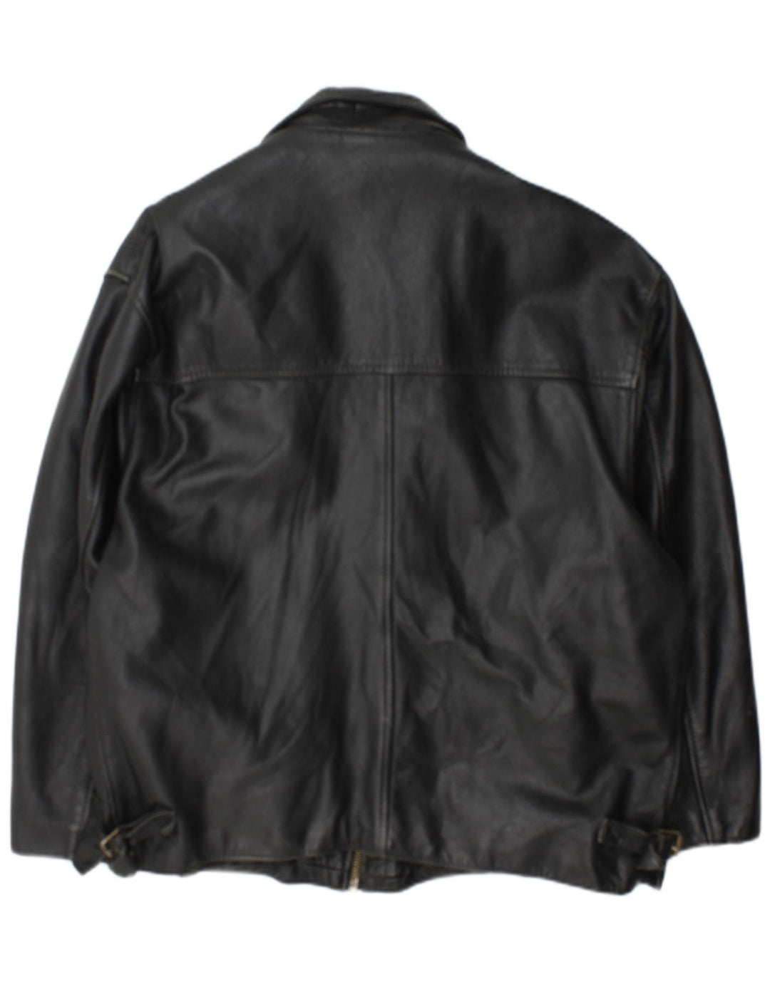Vintage Ανδρικό Δερμάτινο Μπουφάν UK 42 XL Μαύρο