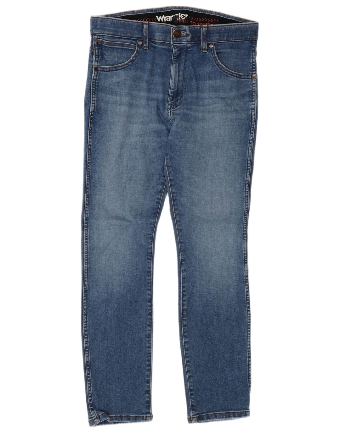 Ανδρικό τζιν Wrangler Larston Slim W30 L30 Blue Cotton