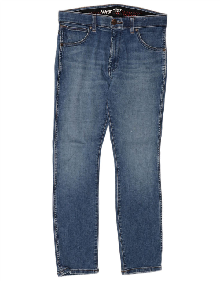 Ανδρικό τζιν Wrangler Larston Slim W30 L30 Blue Cotton