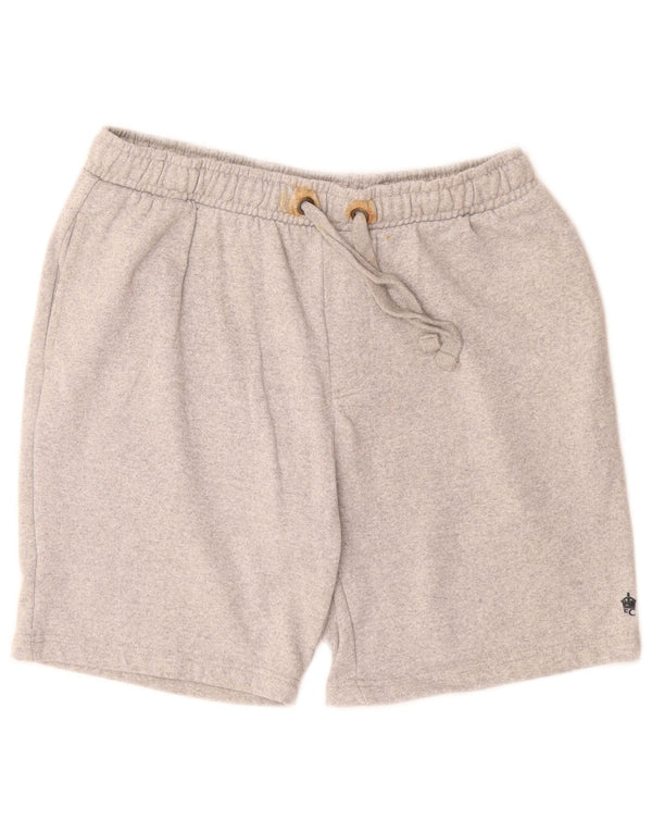 Γυναικείο αθλητικό σορτς γαλλικής σύνδεσης UK 18 XL γκρι βαμβακερό