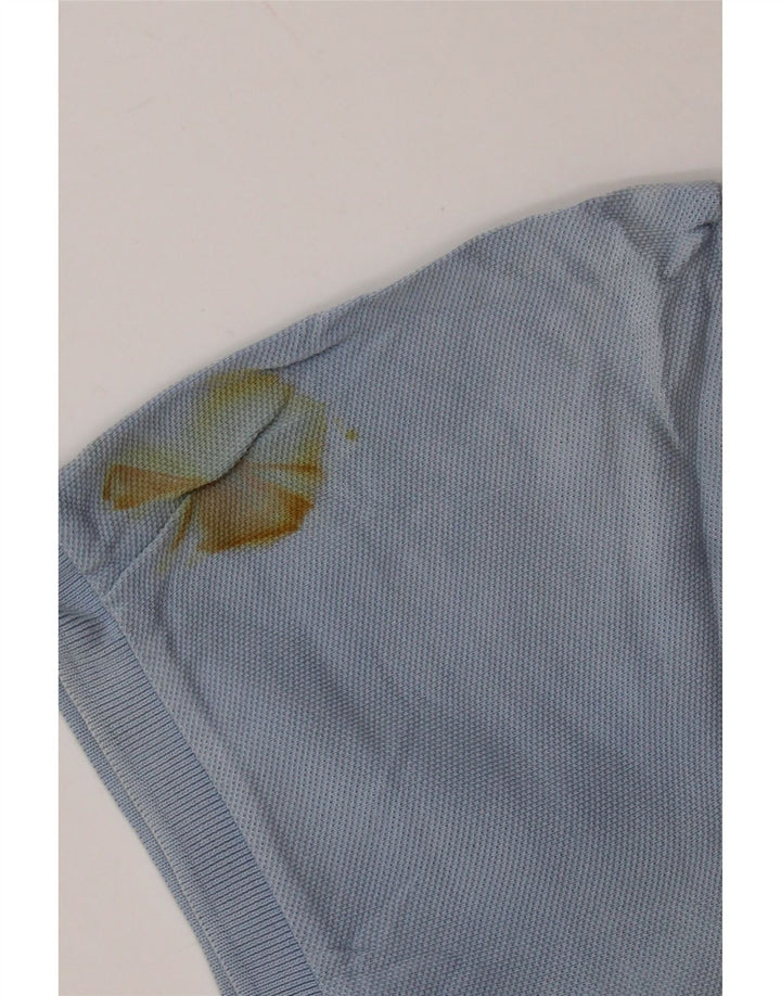 BROOKSFIELD Ανδρικό μπλουζάκι ράγκμπι πόλο IT 52 μεγάλο μπλε βαμβακερό