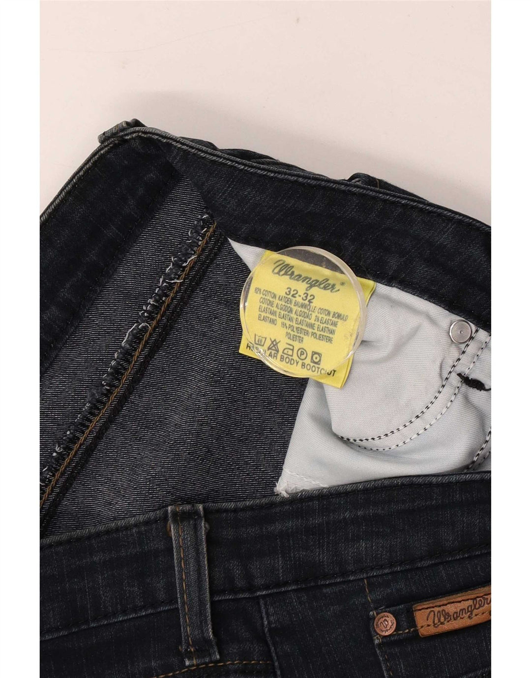 Wrangler Γυναικείο Bootcut Jeans W32 L32 Navy Blue Cotton