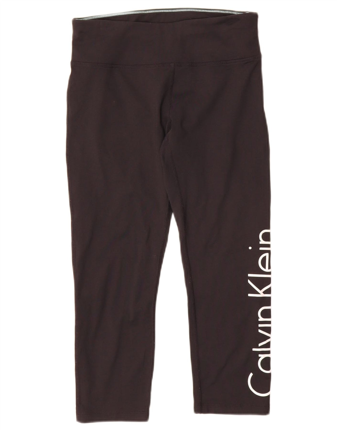 Γυναικεία γραφικά κολάν Calvin Klein UK 10 Small Black Nylon