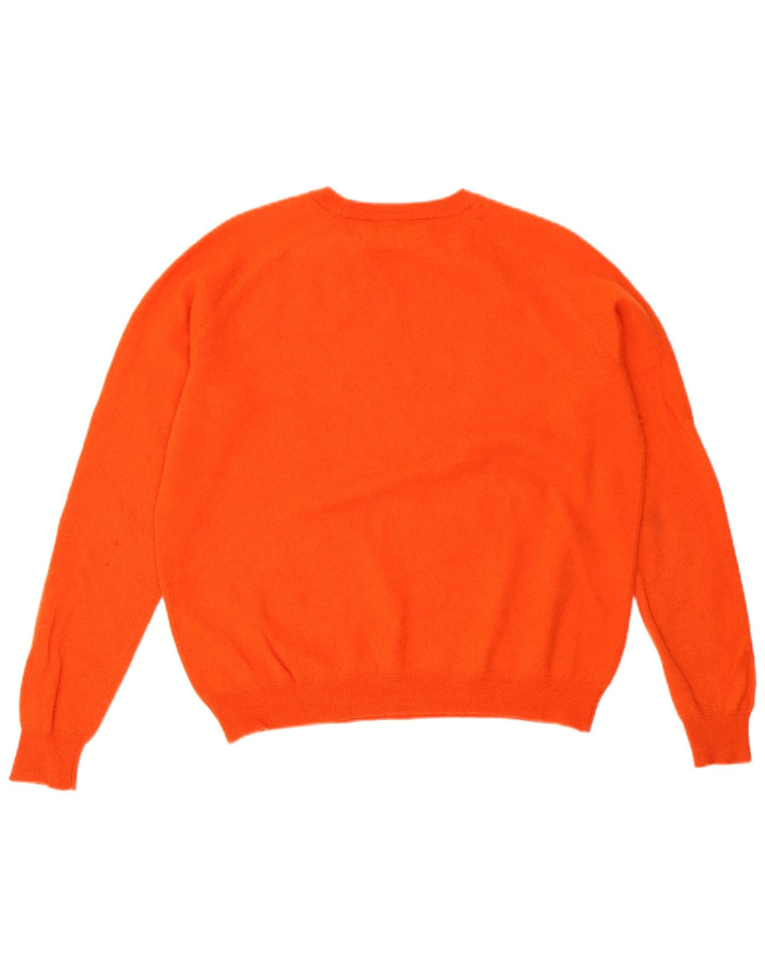 Ανδρικό πουλόβερ Zara Crew Neck Jumper Μικρό Μαλλί πορτοκαλί