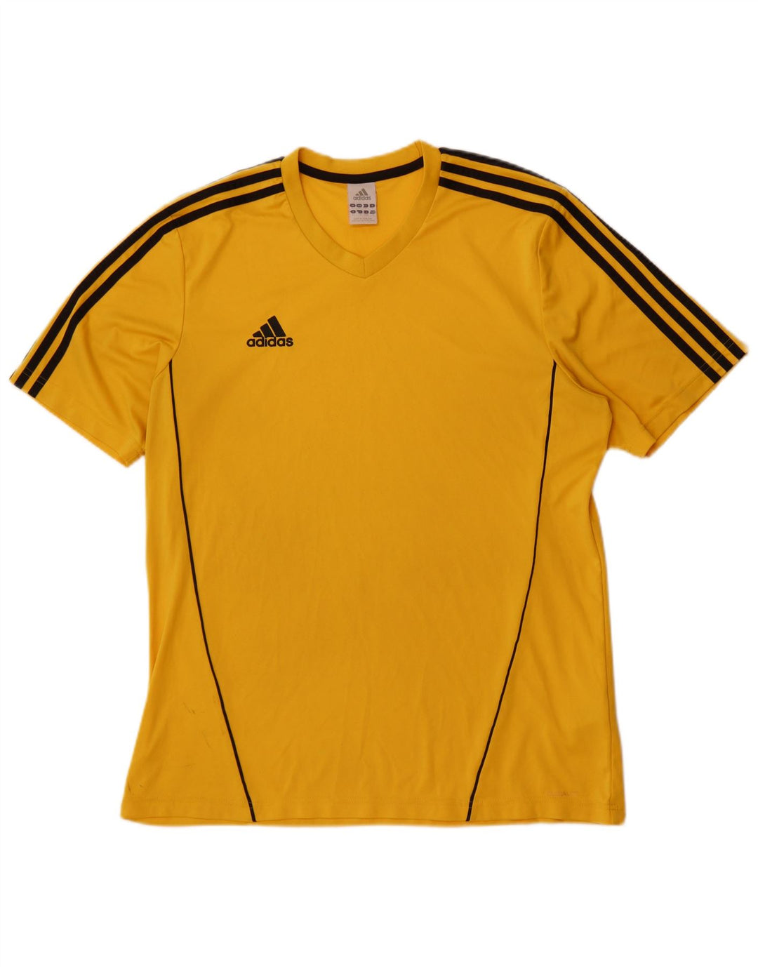 Ανδρικό T-Shirt Adidas Top μεγάλο κίτρινο πολυεστέρα