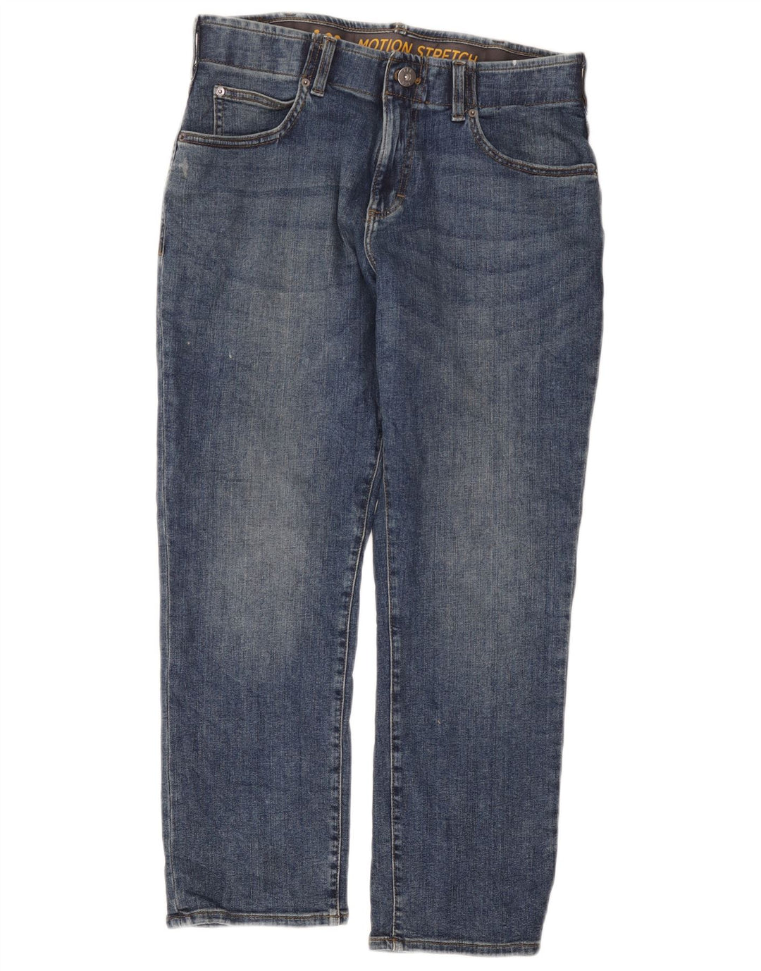 Ανδρικό τζιν Lee Regular Fit ίσιο W34 L29 Μπλε βαμβακερό