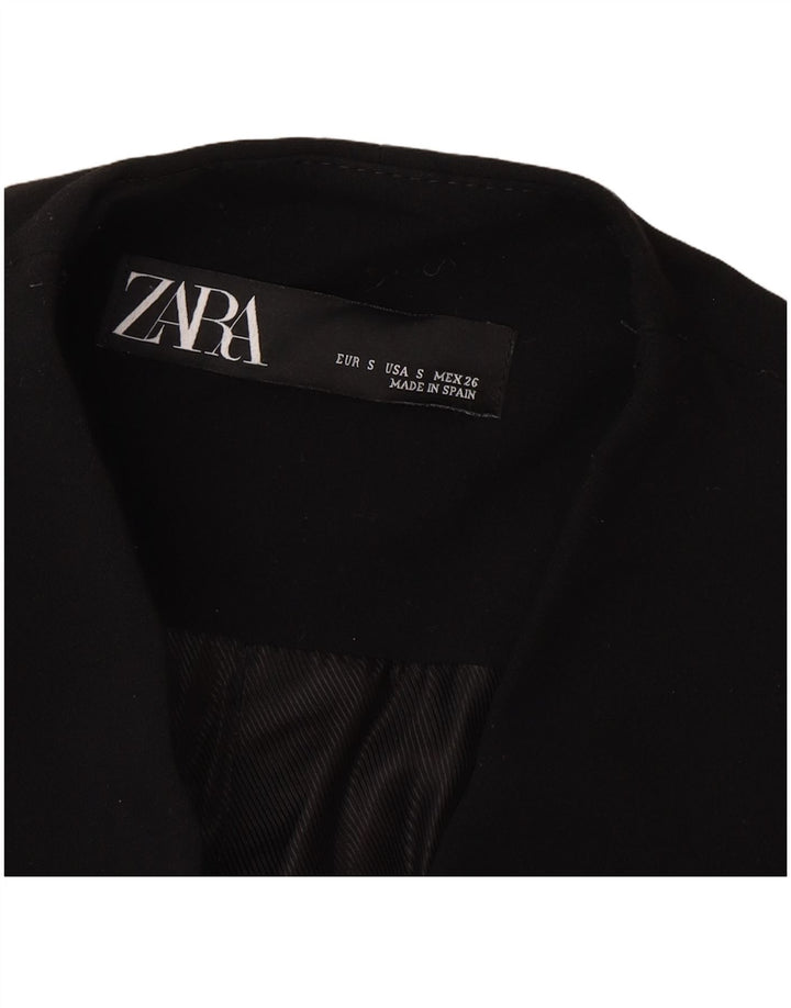 Zara Γυναικείο Μπουφάν UK 10 Small Black