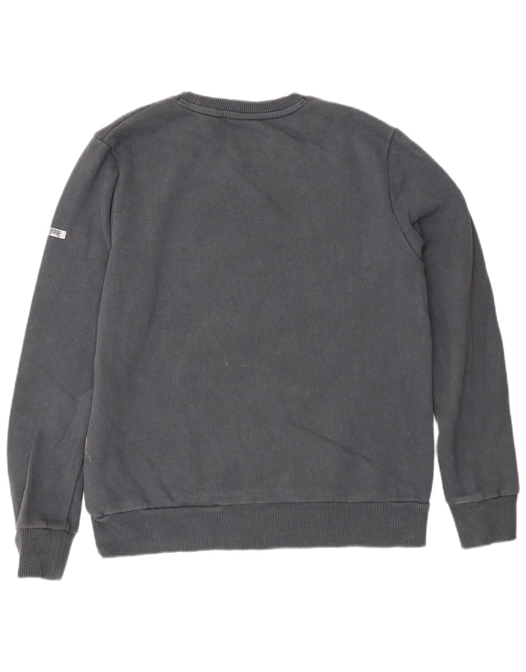 Γυναικείο φούτερ Superdry Graphic Loose Fit Jumper UK 12 medium Grey