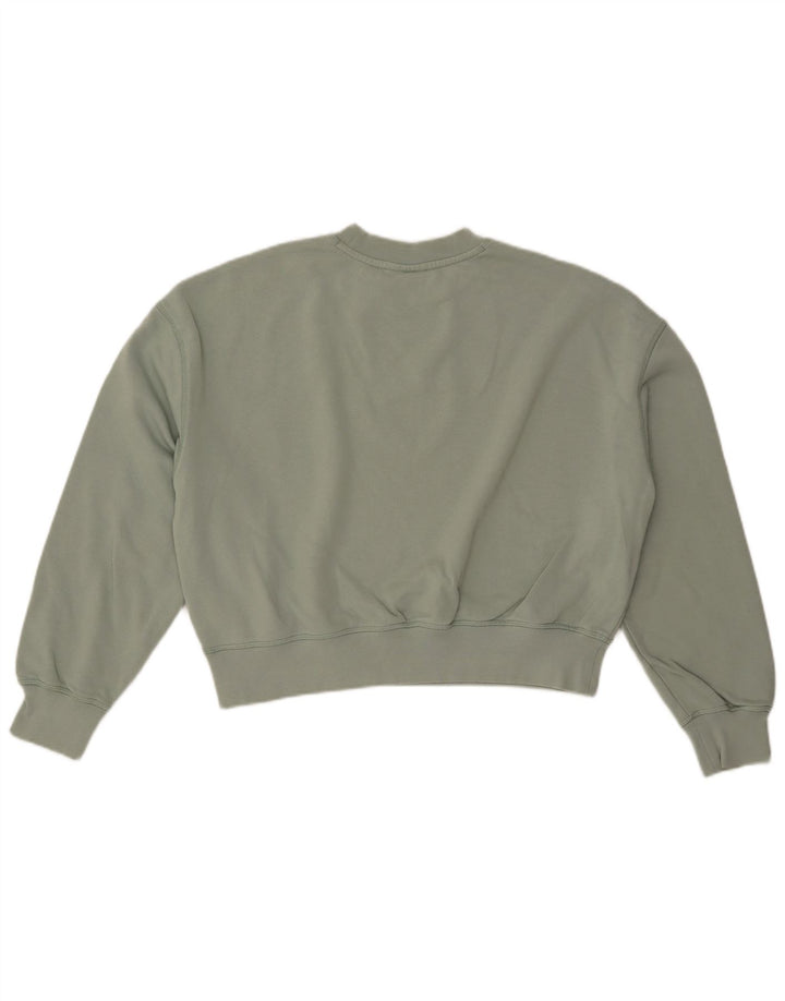 DICKIES Γυναικεία υπερμεγέθη Crop γραφική φούτερ Jumper UK 14 Medium Green