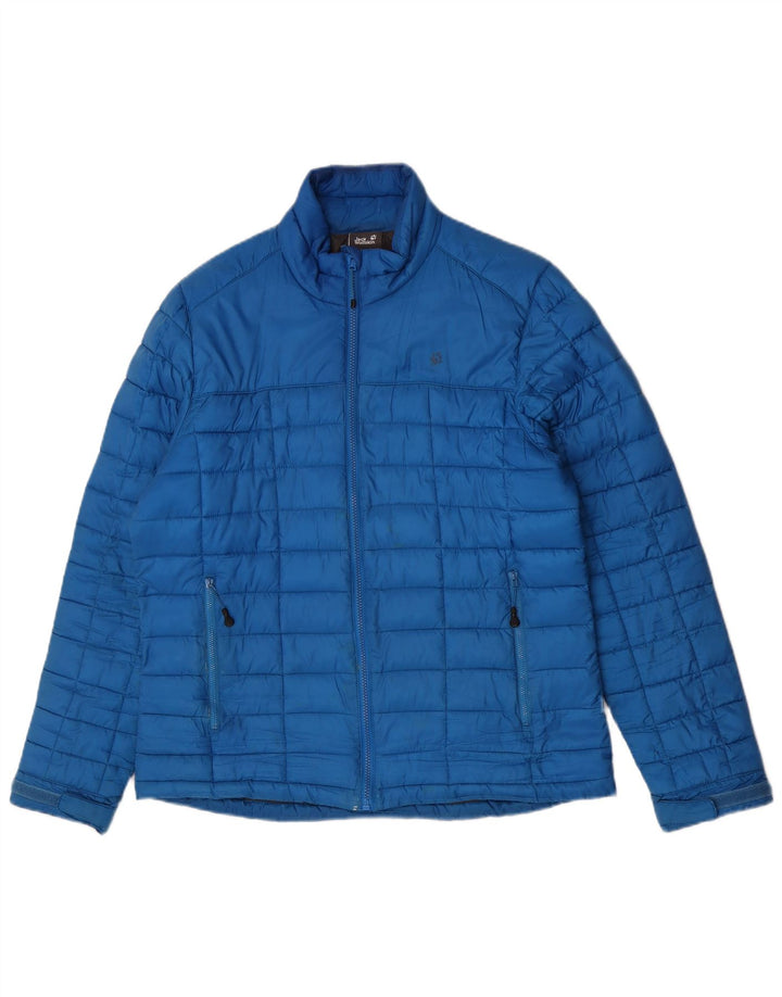 Ανδρικό μπουφάν Jack Wolfskin UK 36/38 Small Blue Polyester