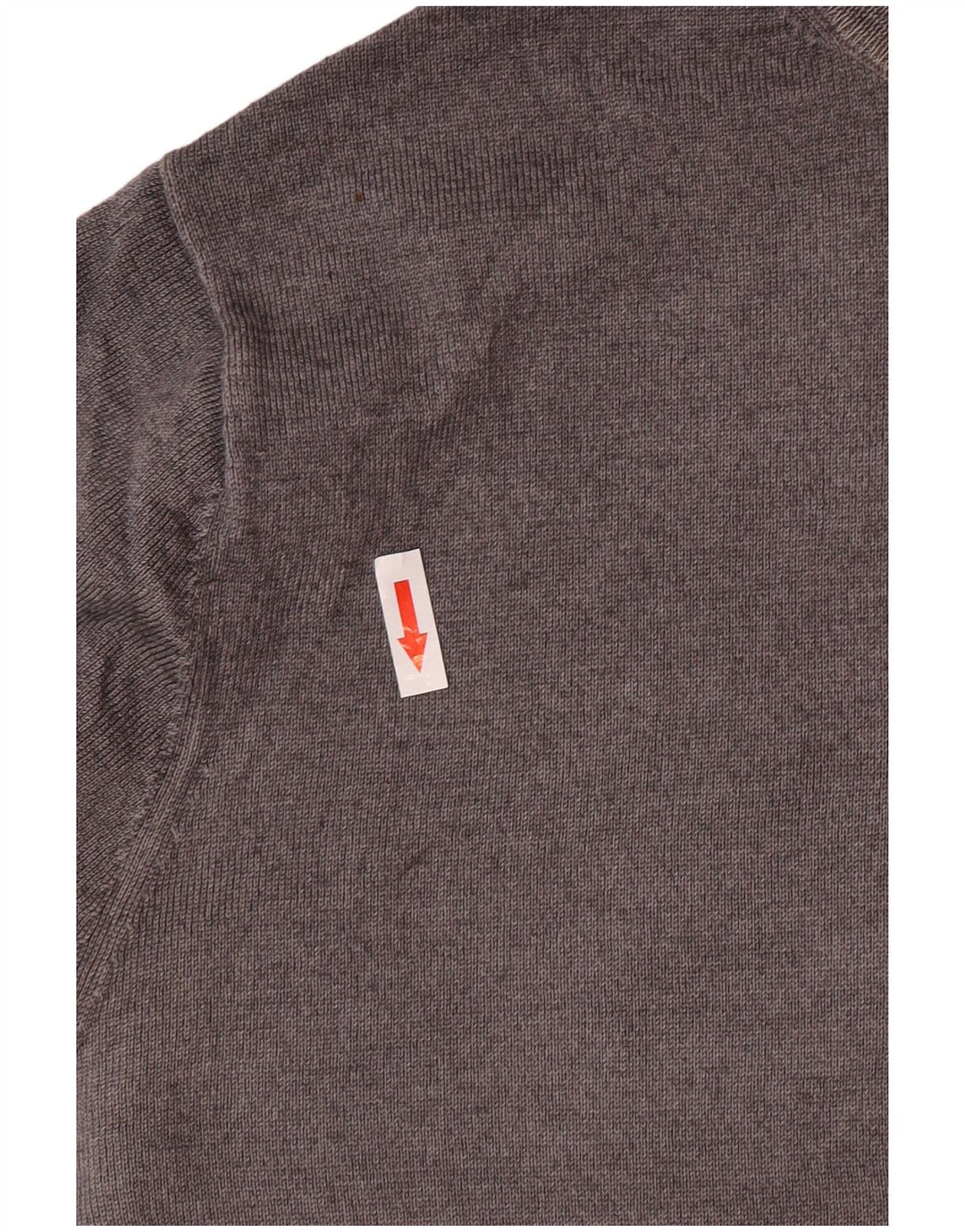 Ungaro Ανδρικό πουλόβερ με λαιμόκοψη IT 48 Small Grey Wool