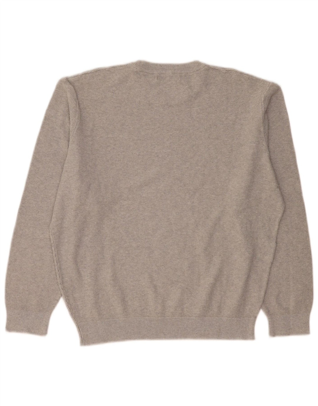 Zara Γυναικείο πουλόβερ με λαιμόκοψη UK 18 XL Γκρι