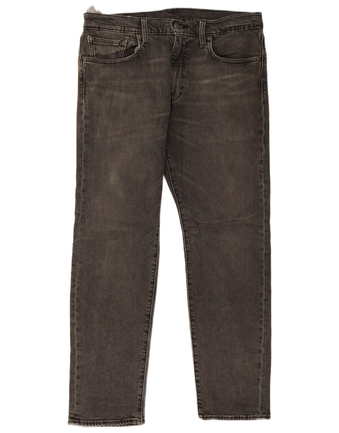 Levi's Mens 502 Tapered Jeans W32 L30 Γκρι βαμβακερό