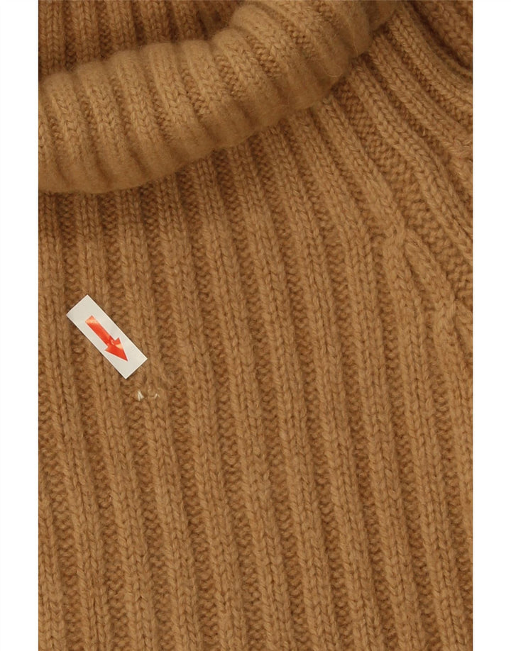 Etro γυναικείο πουλόβερ με ρολό λαιμόκοψη UK 14 Medium Beige