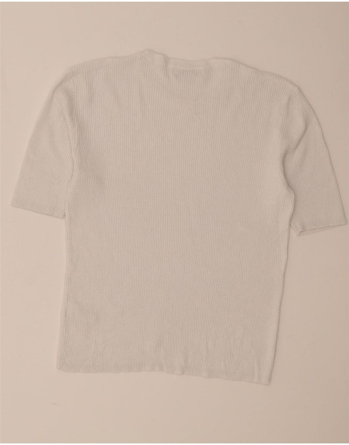 Ανδρικό T-Shirt Marks & Spencer Top Large White Viscose
