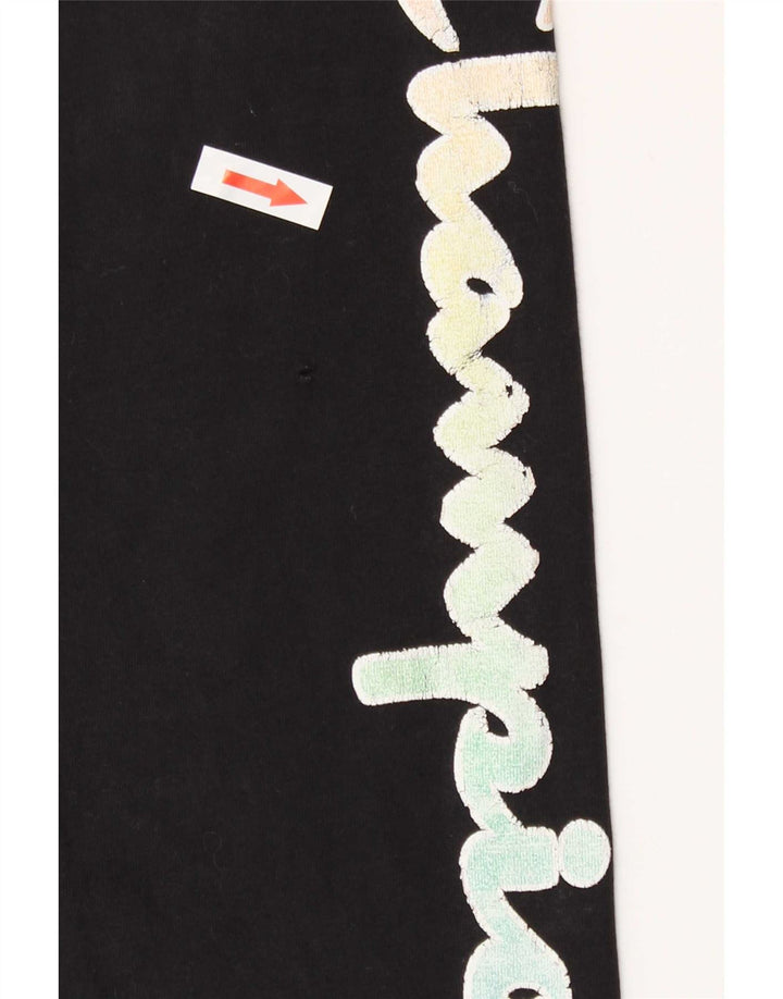Γυναικεία γραφικά κολάν Champion UK 12 Medium Black
