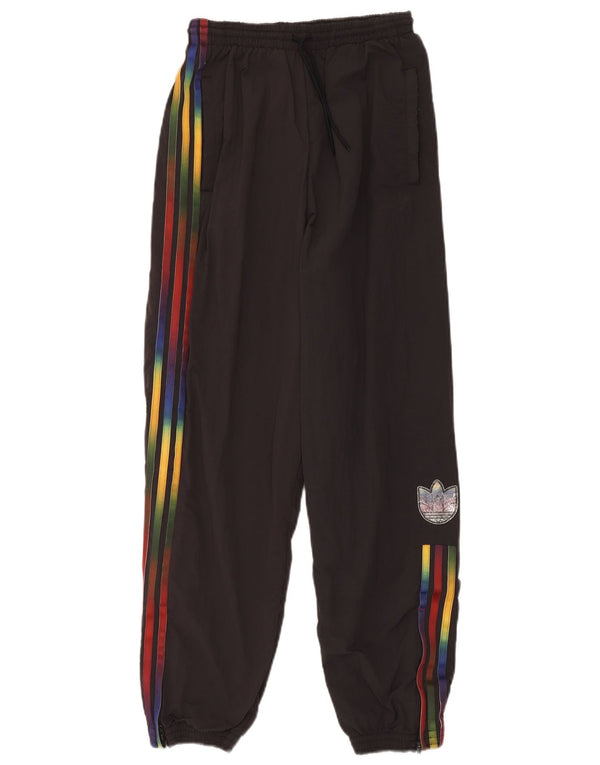 Γυναικεία αθλητική φόρμα Adidas Graphic Παντελόνι Joggers UK 10 Small Black