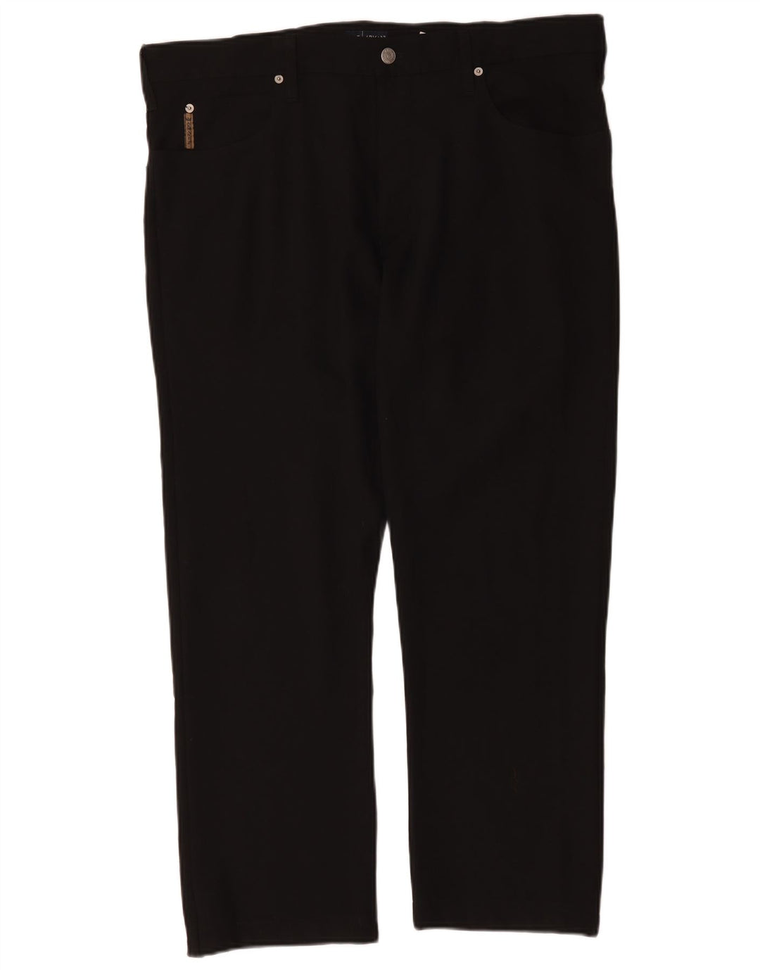 Armani Ανδρικό ίσιο casual παντελόνι W40 L29 μαύρο πολυεστέρα