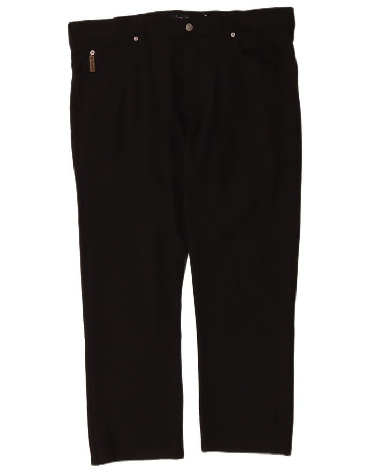Armani Ανδρικό ίσιο casual παντελόνι W40 L29 μαύρο πολυεστέρα