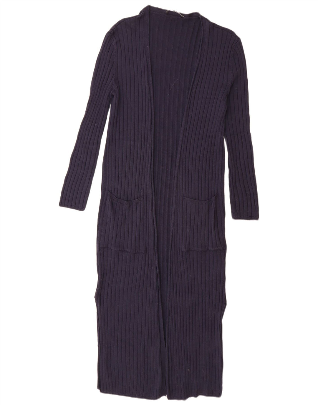 Marks & Spencer Γυναικείο πουλόβερ Longline Cardigan UK 10 Small Navy Blue